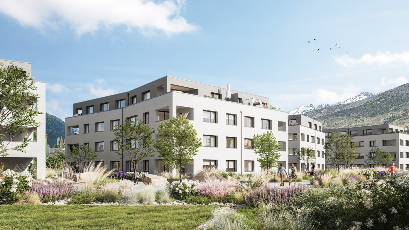 Mozaik – das neue PKWAL-Gebäude in Visp